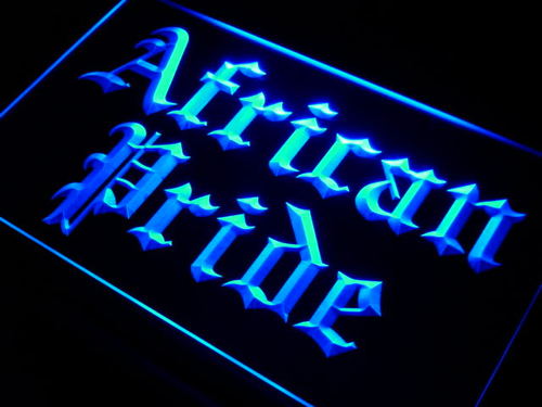 African Pride Neon Light Sign